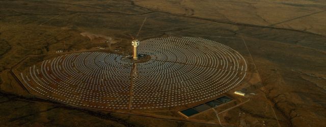 Ferme solaire thermique